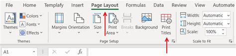 how to set rows as print titles in excel and why it's beneficial to include important headers in your documents