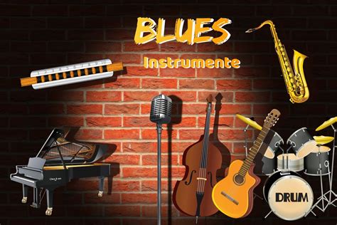 what instruments are used in blues music what kind of instruments are often played during a blues concert